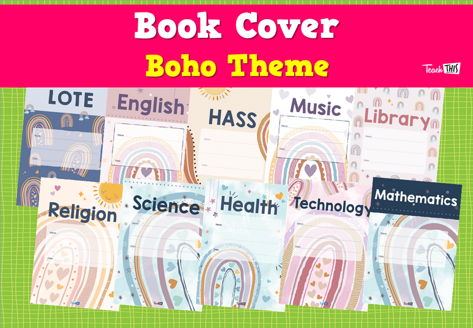 Book Cover - Boho Theme
