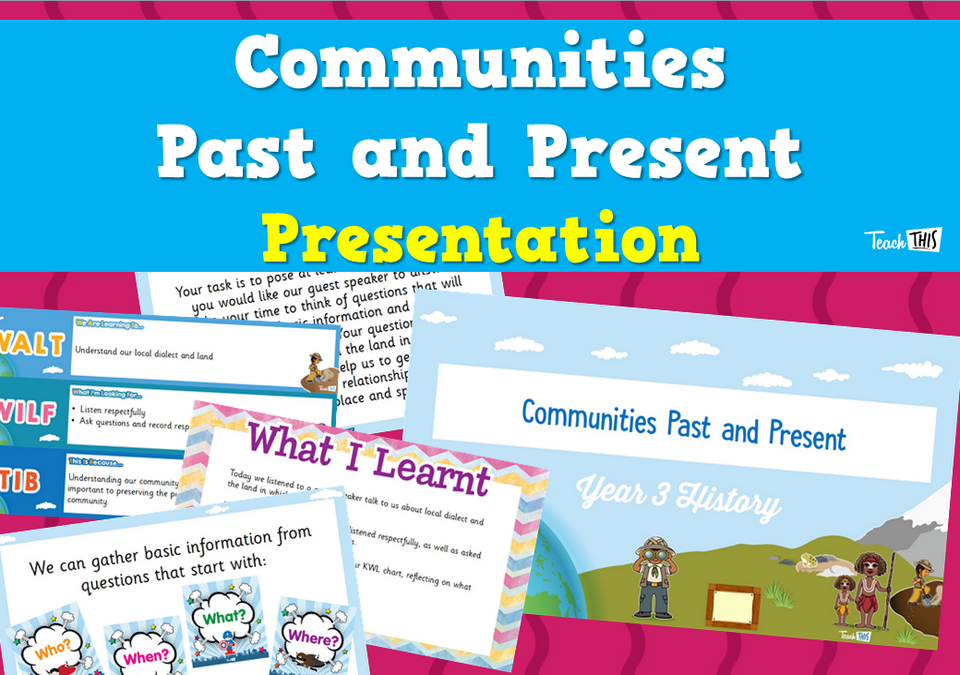 Communities Past and Present - Presentation
