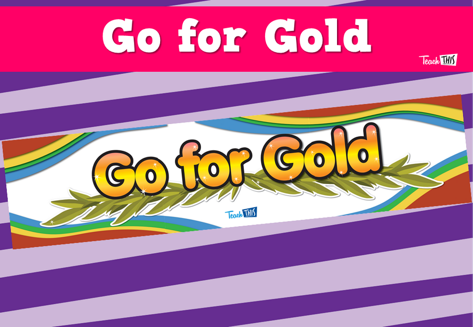 Go for Gold Banner