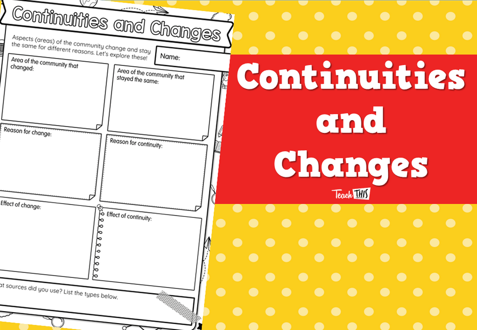 Continuities and Changes