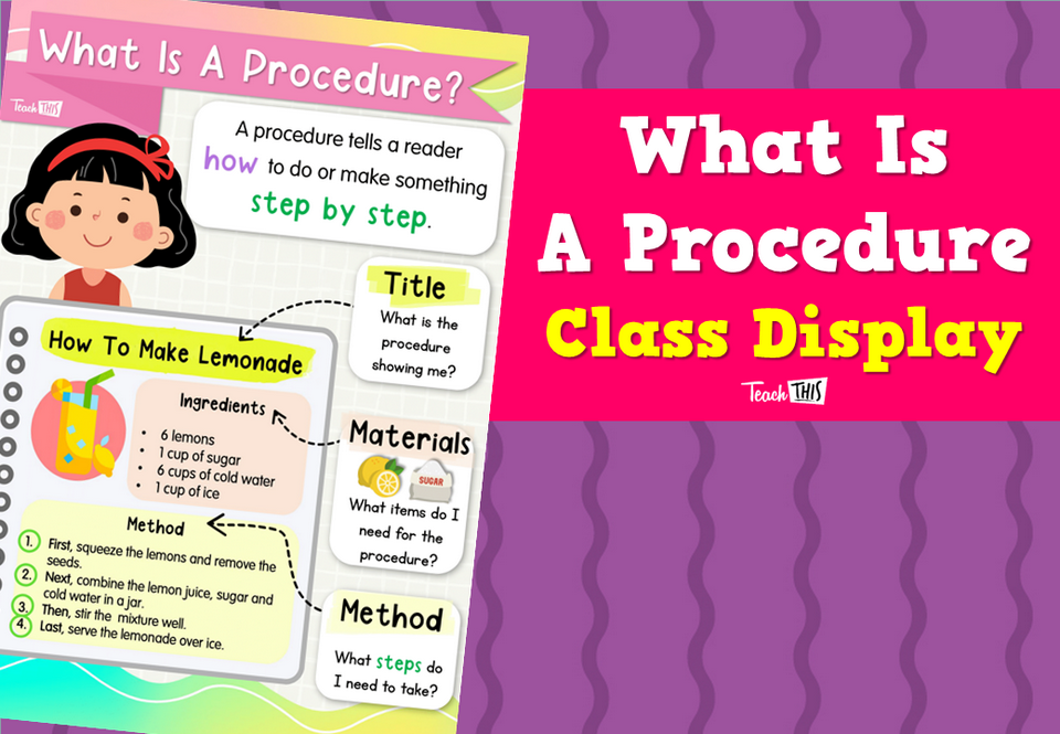 What Is A Procedure? Class Display