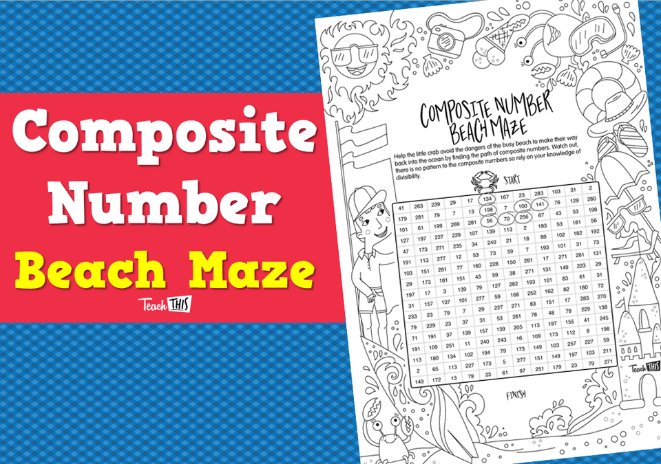 Composite Number Maze