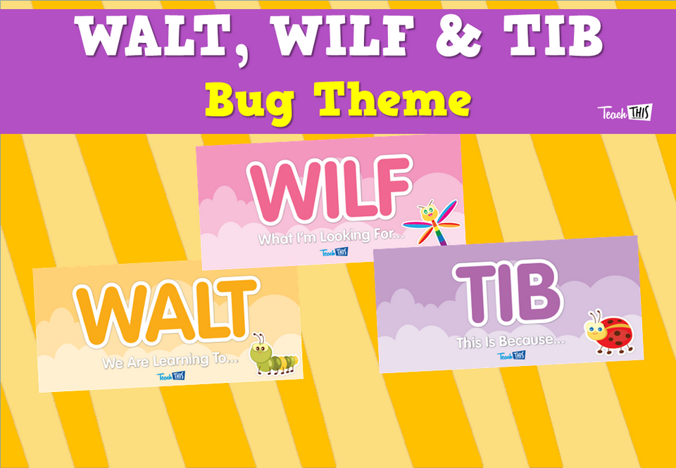 WALT, WILF & TIB  -Bug Theme