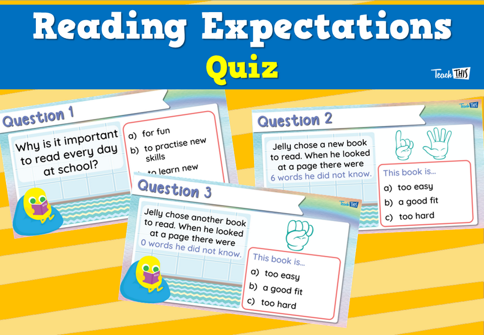 Reading Expectations Quiz