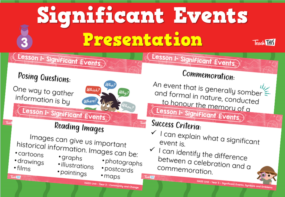 Significant Events - Presentation