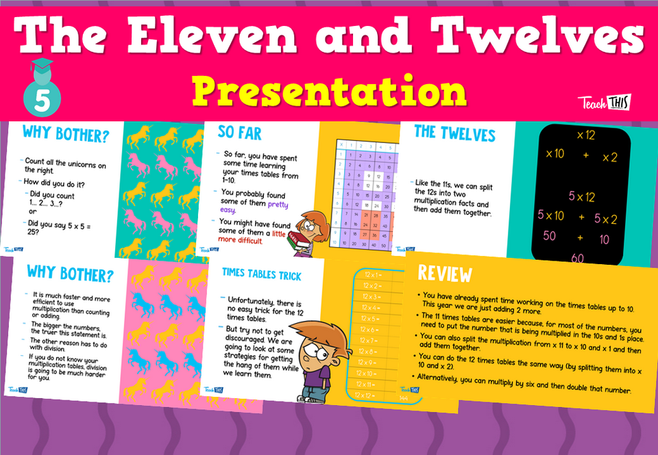 The Eleven and Twelves - Presentation