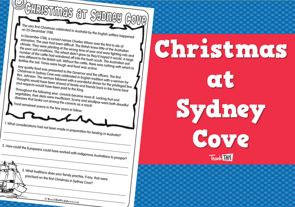 Christmas at Sydney Cove