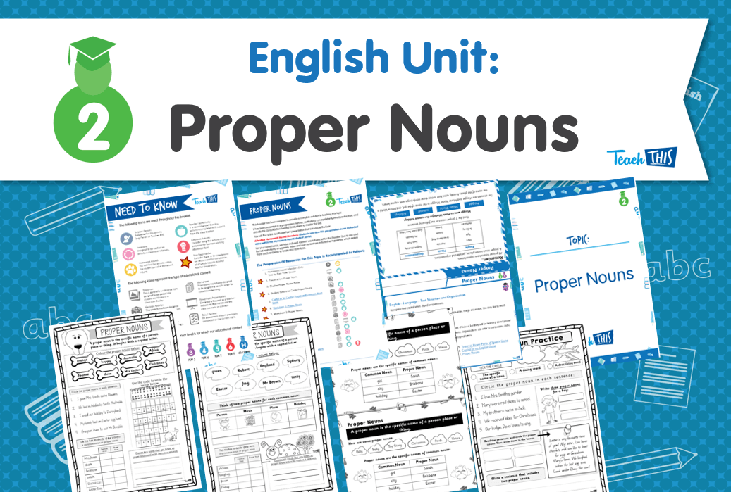 English Unit: Proper Nouns