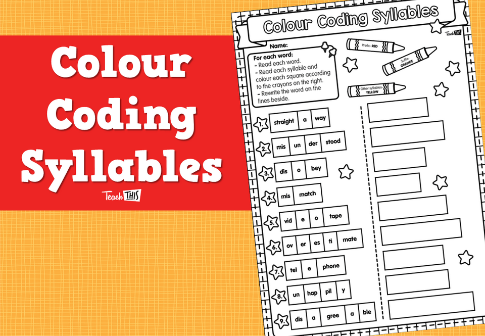 Colour Coding Syllables