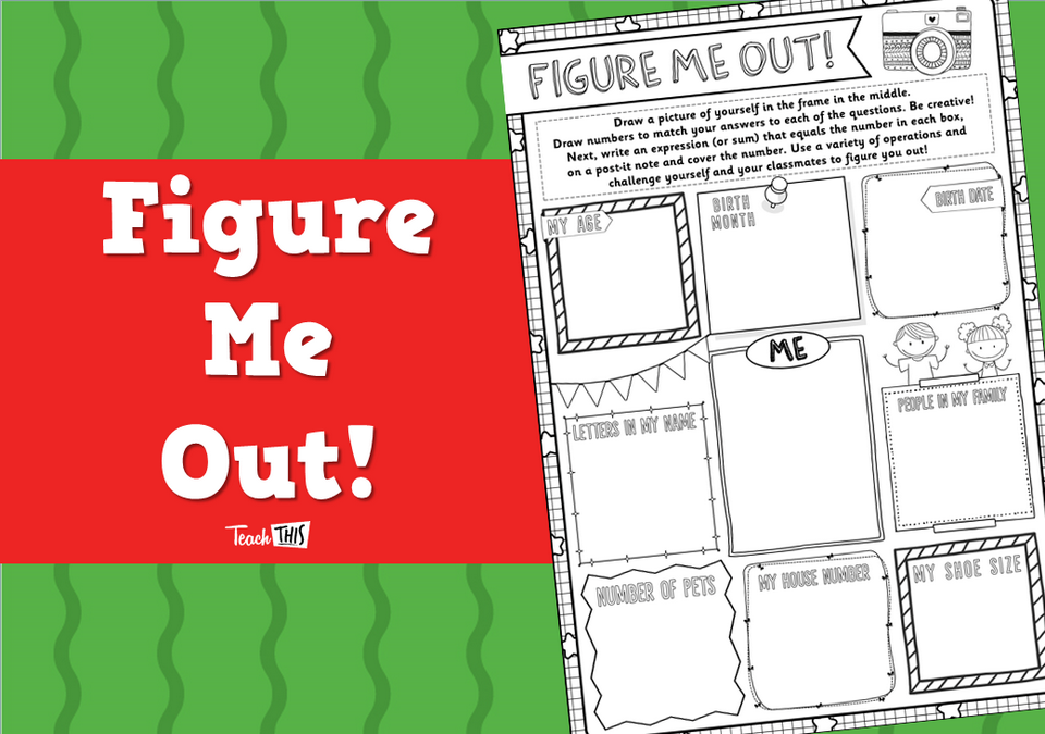 Figure Me Out - Worksheet