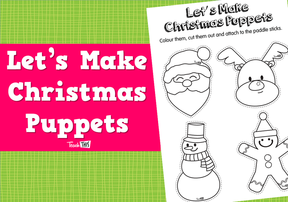 Let's Make Christmas Puppets