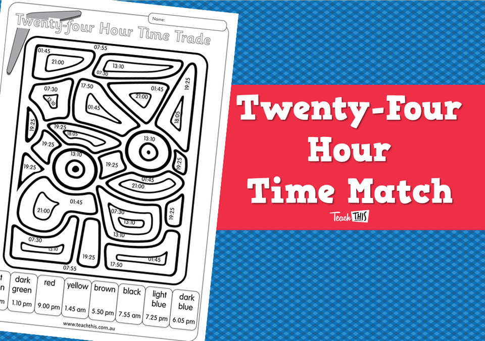 Twenty-Four Hour Time Match