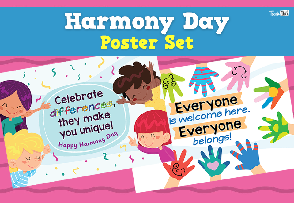 Harmony Day - Poster Set