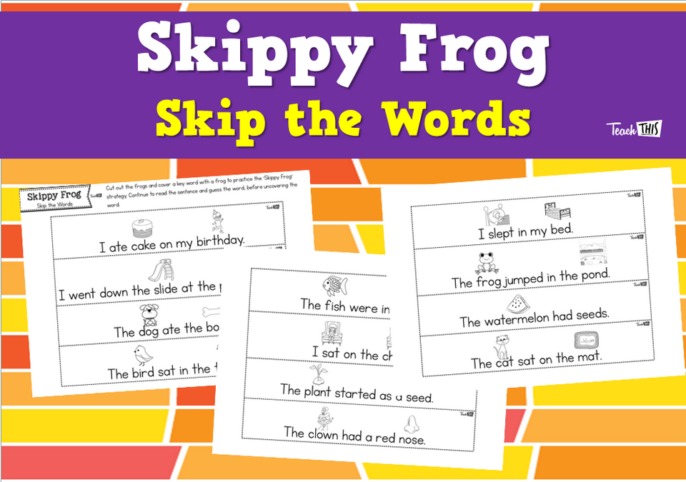 Skippy Frog - Skip the Words