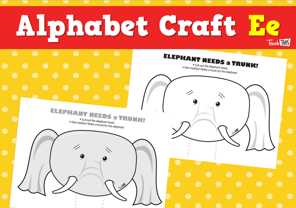 Alphabet Craft Ee