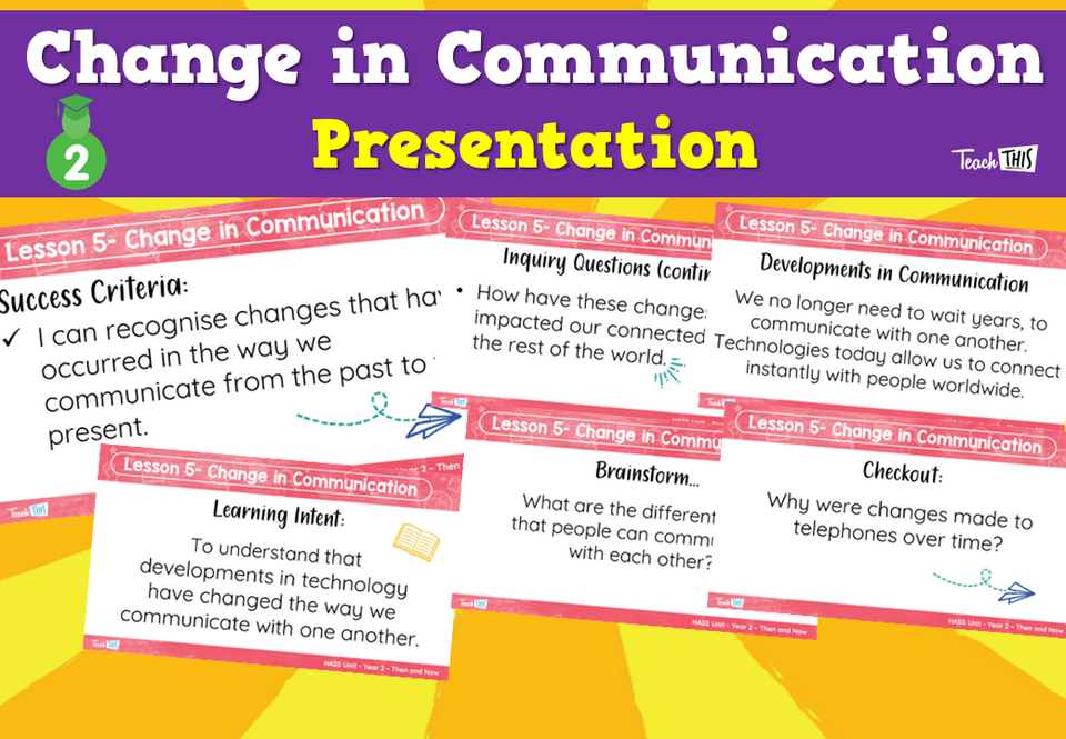 Change in Communication - Presentation