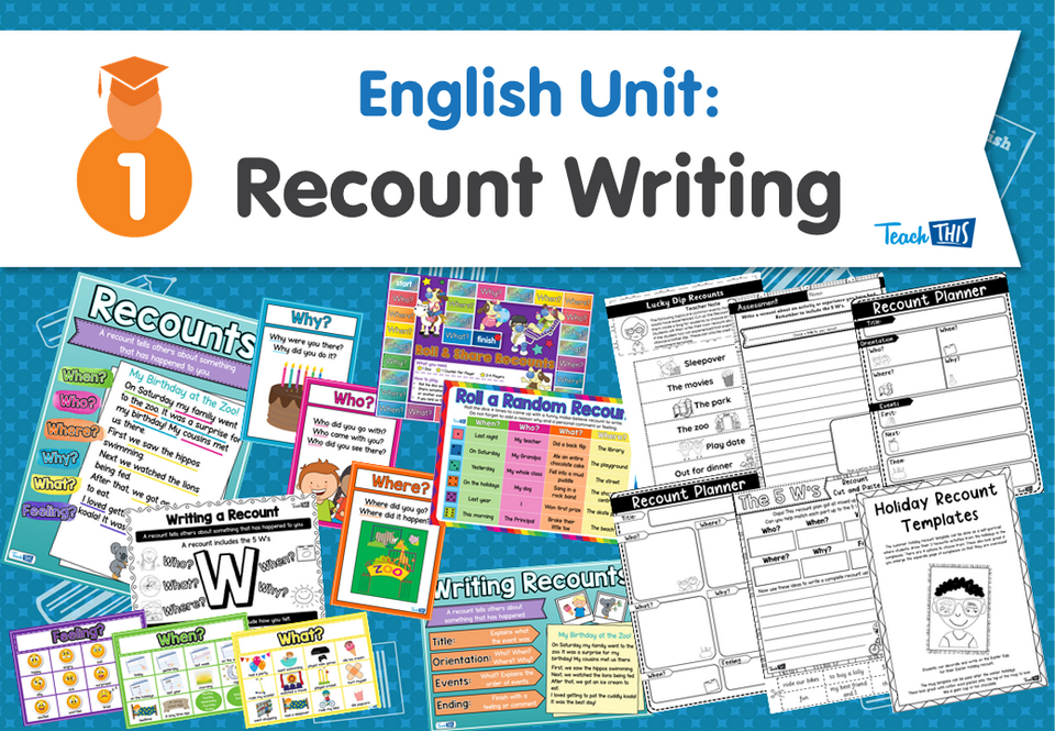 English Unit: Recount Writing