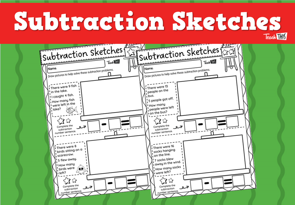 Subtraction Sketches