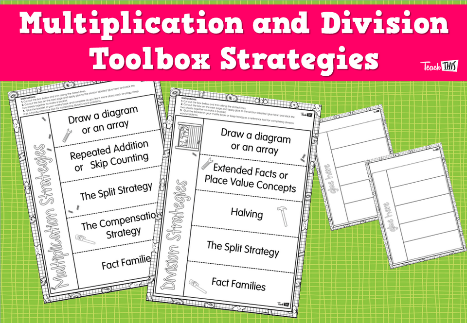 Multiplication and Division Toolbox Strategies