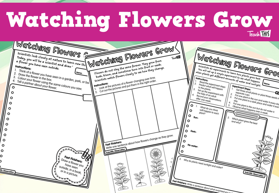 Watching Flowers Grow