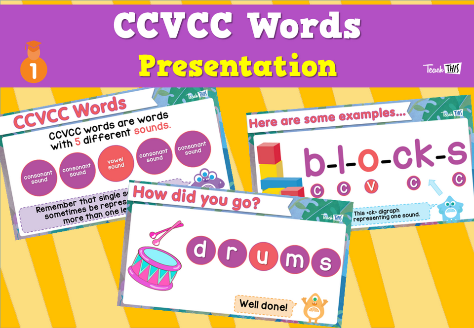 CCVCC Words - Presentation