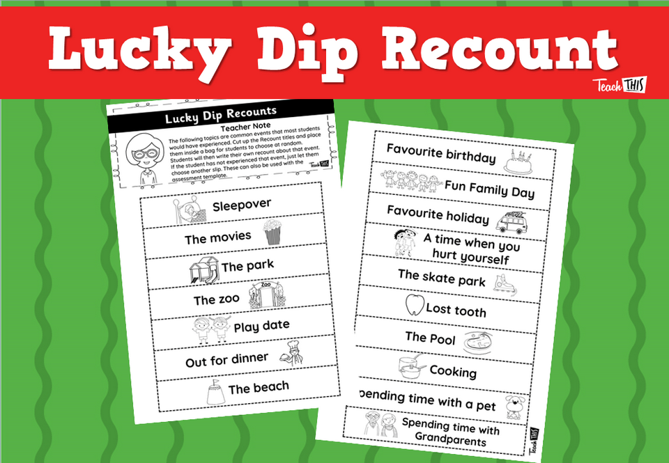 Lucky Dip Recount