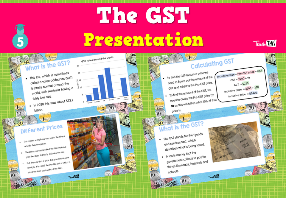 The GST - Presentation