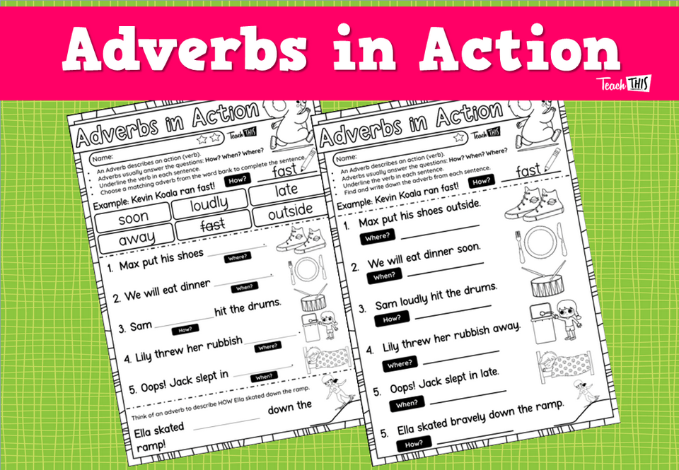 Adverbs in Action