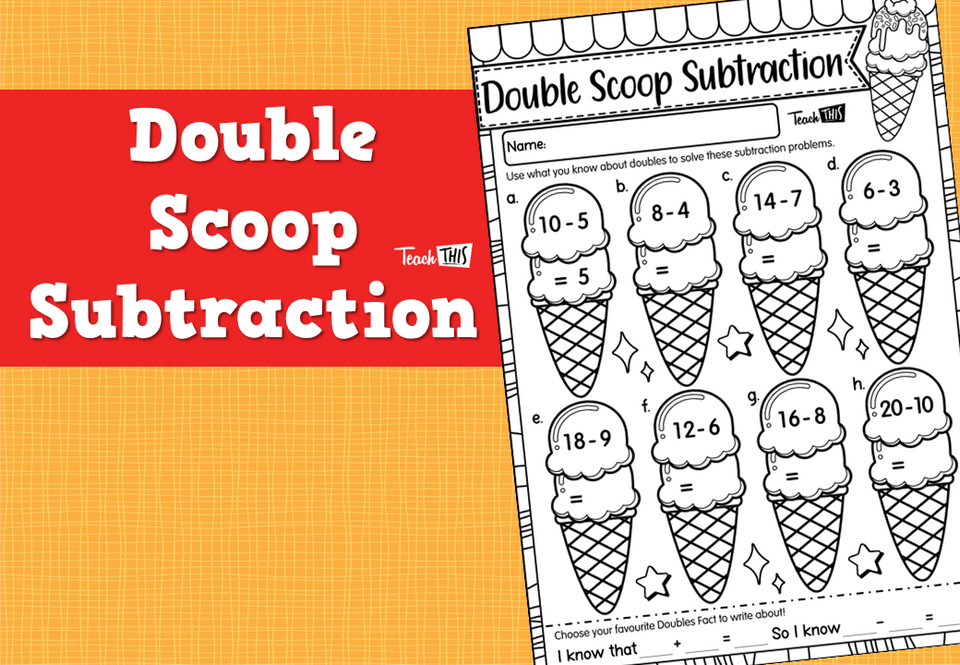 Double Scoop Subtraction