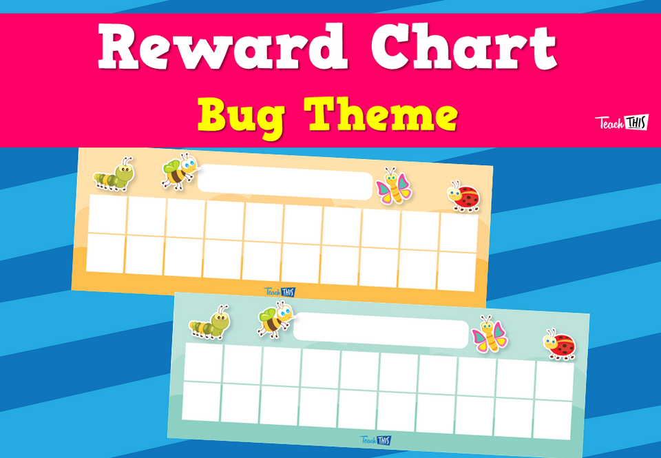 Reward Chart - Bug Theme
