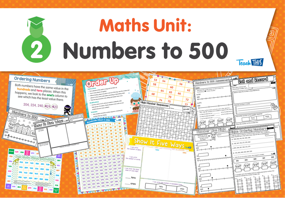 Maths Unit: Numbers to 500