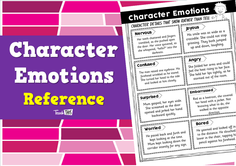 Character Emotions - Reference