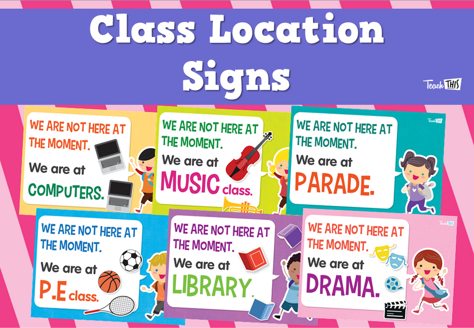 Class Location Signs