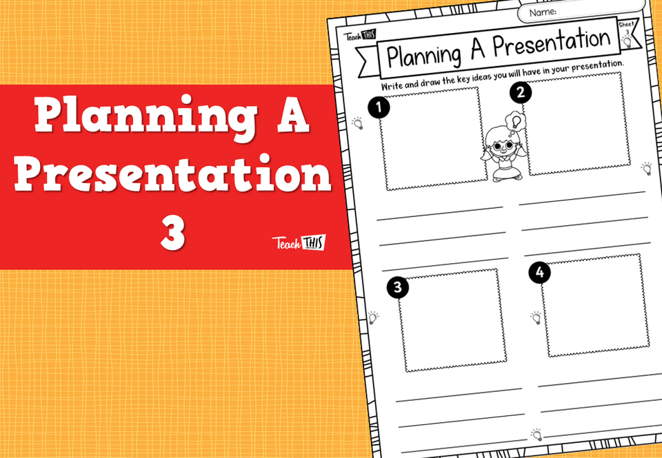 Planning A Presentation 3