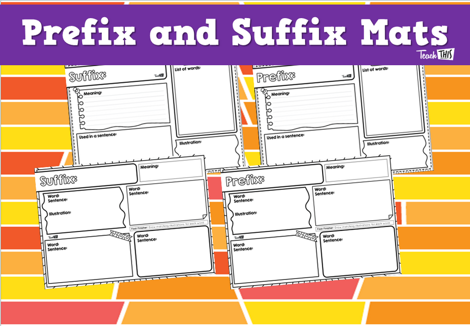 Prefix and Suffix Mats
