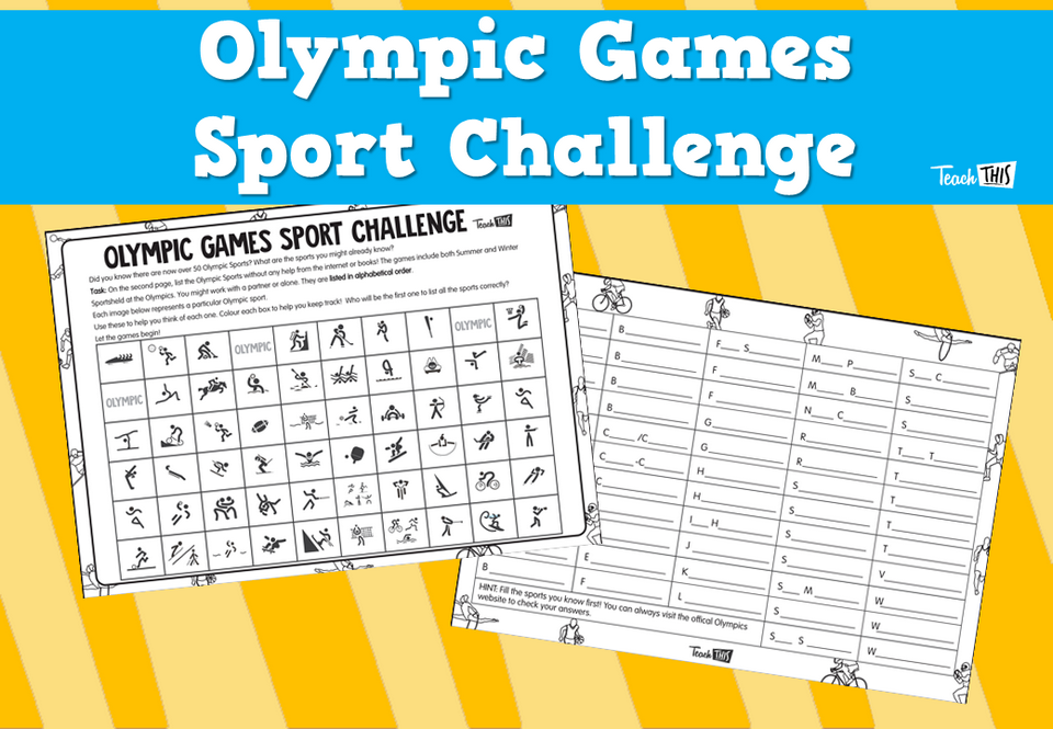 Olympic Games Sport Challenge