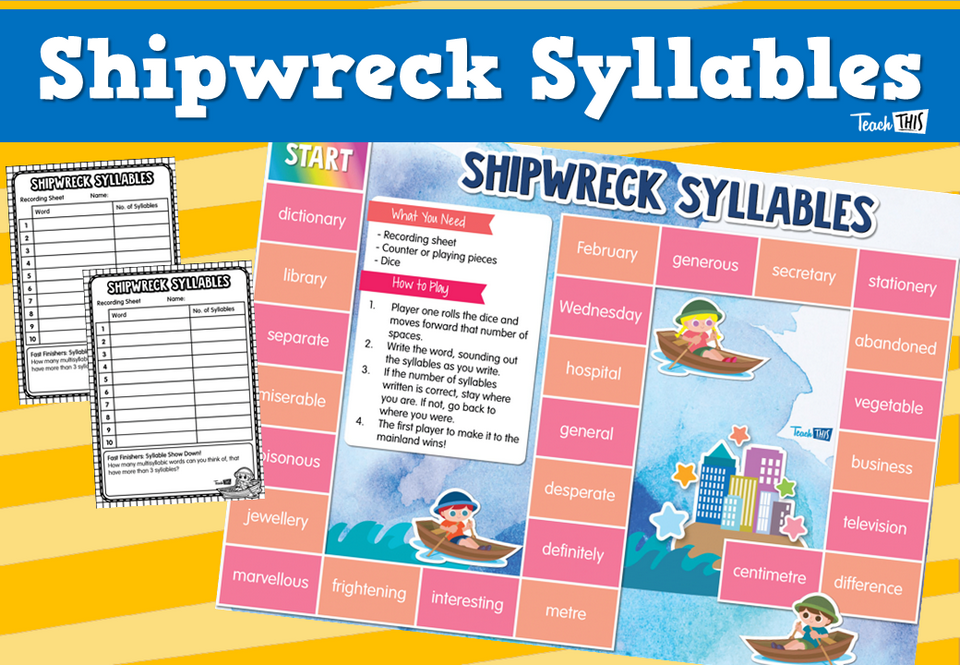 Shipwreck Syllables