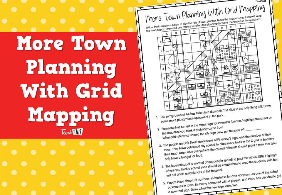 More Town Planning With Grid Mapping