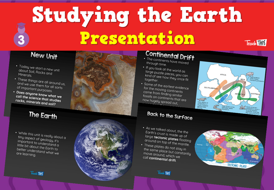 Studying the Earth - Presentation