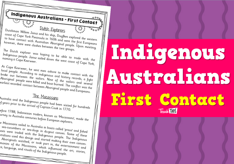 Indigenous Australians - First Contact