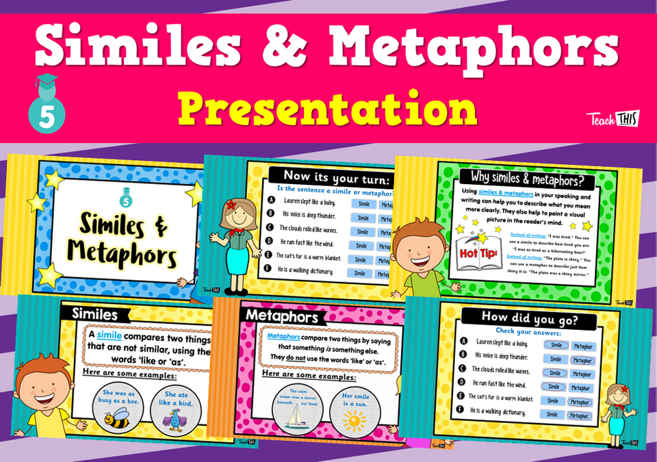 Similes & Metaphors  - Presentation