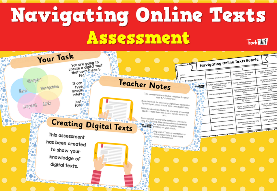 Navigating Online Texts Assessment