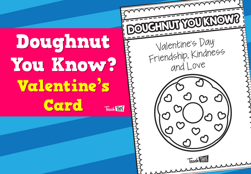 Doughnut You Know? - Valentine's Card