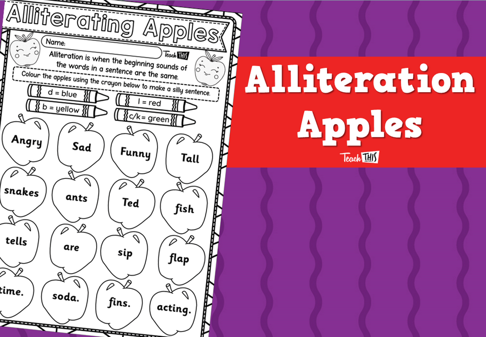 Alliterating Apples