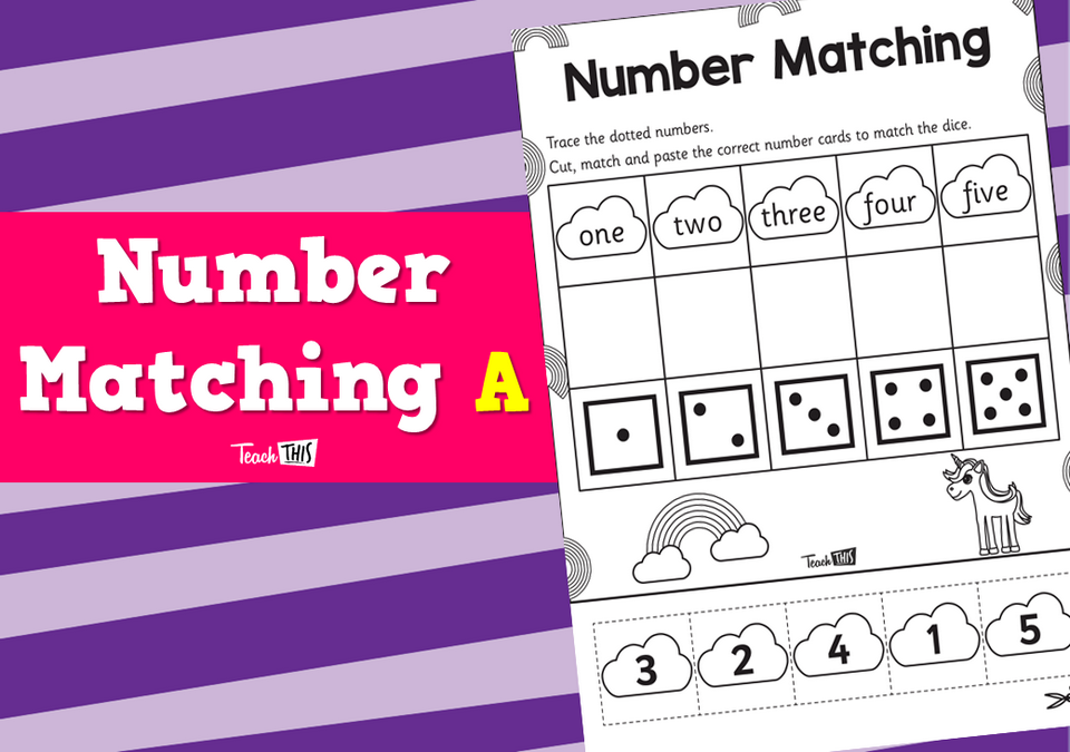 Number Matching - 1 to 5