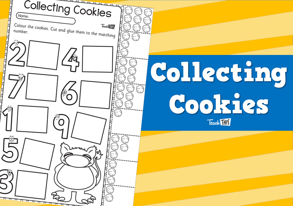Collecting Cookies - Counting to 10