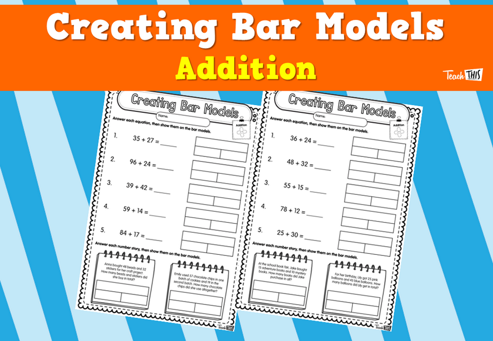 Creating Bar Models Addition