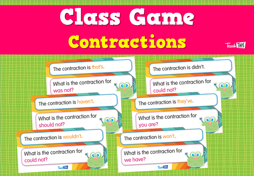 Class Game - Contractions