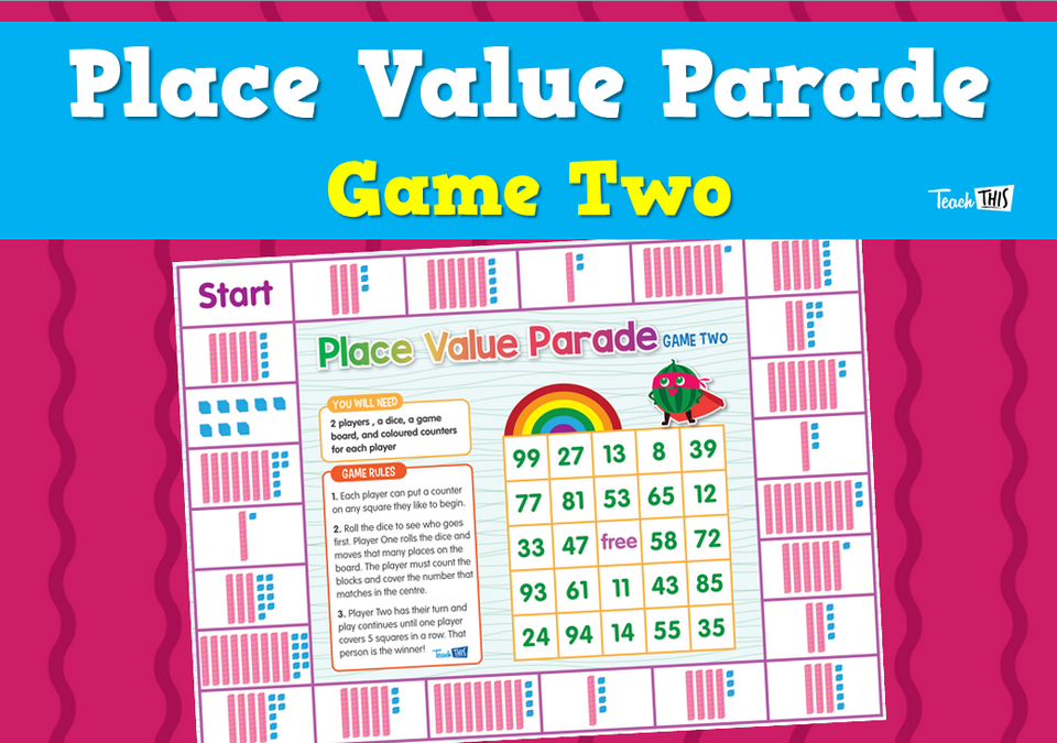 Place Value Parade - Game Two