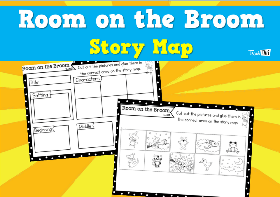 Room on the Broom - Story Map